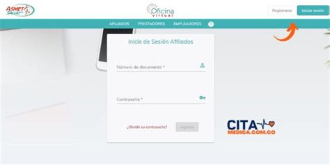 sacar cita en asmet salud|Cita Médica